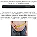 ComfortTac XL Ultimate Belly Band Holster for Concealed Carry | Black | Fits Gun Smith and Wesson Bodyguard, Glock 19, 17, 42, 43, P238, Ruger LCP, and Similar Sized Guns | for Men and Women