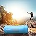 femor Inflatable Lounger, Air Sofa, Water Proof& Portable Anti-Air Leaking Couch for Patio, Travelling, Hiking, Camping(Blue)