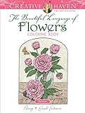 Creative Haven The Beautiful Language of Flowers Coloring Book (Creative Haven Coloring Books) by John Green