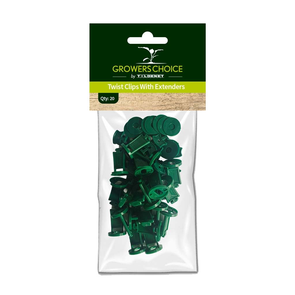 Tildenet Twist Clips with Extenders