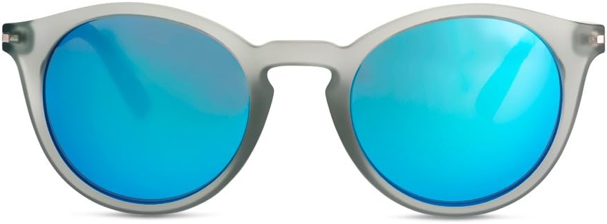 MessyWeekend Hobbes - Round Contemporary Designer Sunglasses with UV400 protection