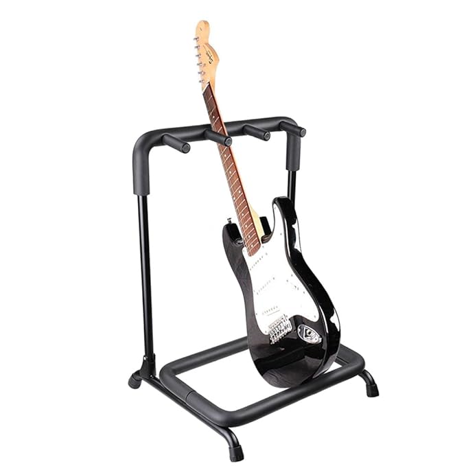 AW 3 Three Holder Multi Guitar Folding Stand Band Stage