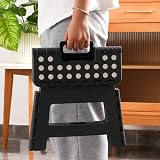 BozexPro 9 Inch Folding Step Stool Non-Slip Portable 250lb Capacity Kitchen view 4