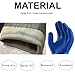 Waterproof PVC Coated Glove with Cotton Liner,Heavy Duty Latex Gloves, Resist Strong Acid, Alkali and Oil,Fishing Operation rubber Gloves-23