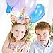 Unicorn party supplies and decorations set 176 piece for birthday party-Serves 16 guests-birthday bunting,straws,blowouts whistles,Unicorn headband,pink satin sash for girls,Unicor (A-pink)