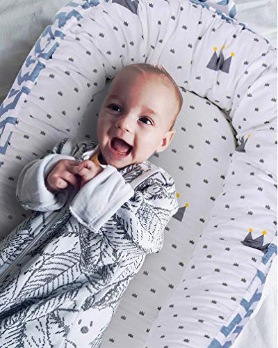 6 LOAOL+Portable+Bassinet+Reversible+Sleeping