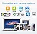 VICTONY M55G Wi-Fi Wireless 1080P Mini Display Dongle Receiver Sharing HD Video from Projectors Cell Phones/Tablet/PC Support/Airplay Dina Miracast HDMI TV/Projector Stick - Black (VTP-01)