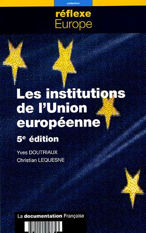 Les  institutions de l'Union européenne