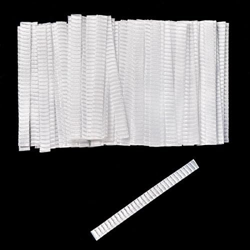 100 PCS Makeup Brushes Protector Pen Guard Expandable Mesh Cover