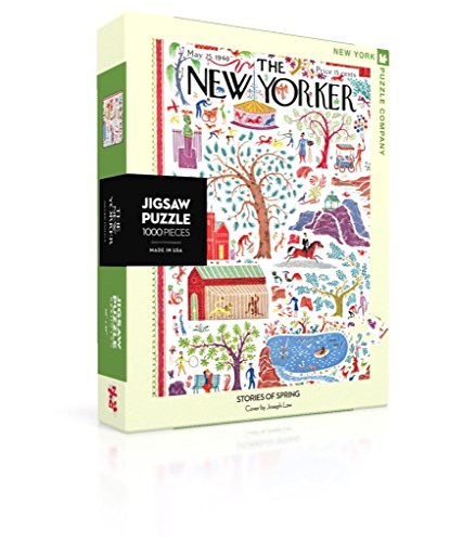 New York Puzzle Company - New Yorker Stories of Spring - 1000 Piece Jigsaw Puzzle