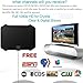 DeveSouth 60-80+Miles Ultra Indoor TV Antenna Amplifier High Reception Amplified HDTV Antenna TV Signals Digital TV Antenna for 4K VHF UHF 1080P Channels Free Gain 16ft Cable