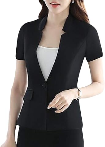 short collar blazer