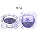 BORN PRETTY 4 Boxes Nail Art Chameleon Peacock Holographic Mirror Powder manicuring Iridescent Pigment Laser Colorful Neon Dust Glitter, 0.5g/Box