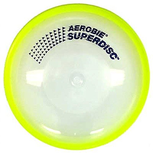 Aerobie 10" super disc - flying disc, yellow