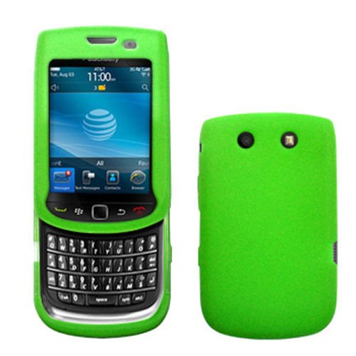 Silicone Skin Case for Blackberry Torch 9800/9810 - Green