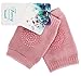 Baby Crawling Anti-slip Knee Elbow Pads Breathable Leg warmer Elastic Infant Protect Socks (Pink)