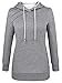 VESSOS Women's Long Sleeve Round Neck Hoodie Pullover Kangaroo Pocket Sweatshirt