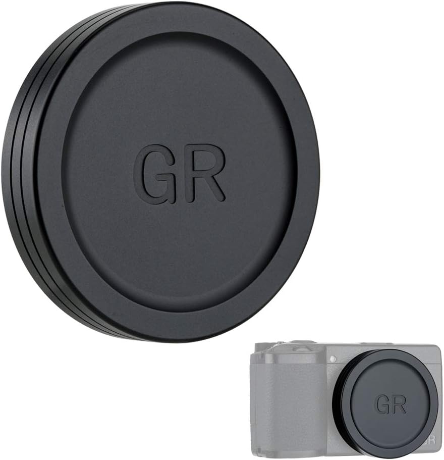 Lens Cap for RICOH GR IIIx GR III GR II GR3 GR2 Camera (Metal), Metal Lens Cap, for Ricoh GR III & GR IIIx