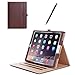 ProCase for iPad Pro 12.9 2017/2015 Case (1st & 2nd Generation), Stand Folio Case Cover for iPad Pro 12.9 Inch (Old Model 2017/2015), with Multiple Viewing Angles, Pencil Holder -Brown