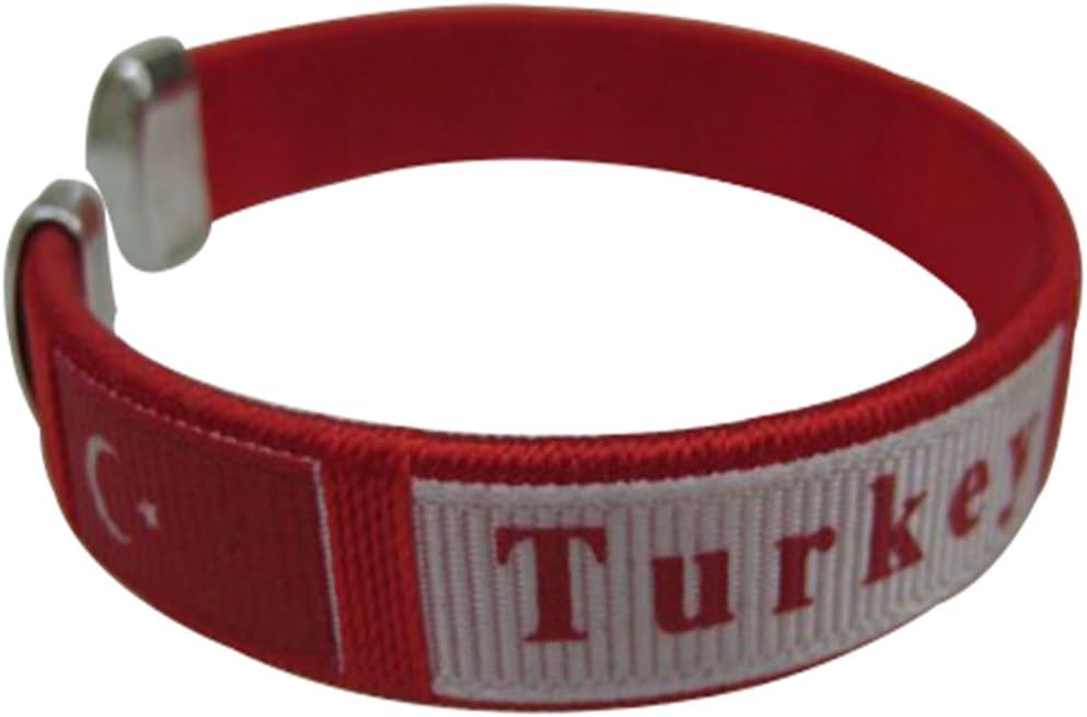 Turkey Flag C Bracelets Wristbands Clothing