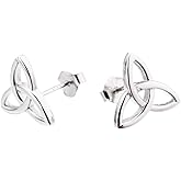 Amy & Annette Sterling Silver Stud Earrings for Women - Post Earrings for Women, 925 Sterling Silver Earrings
