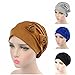 Ever Fairy 3 Colors Chemo Cancer Head Scarf Hat Cap Ethnic Cloth Print Turban Headwear Women Stretch Flower Muslim headscarf