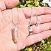 Zenergy Gems CHARGED Faceted Himalayan Sunstone Point Crystal Perfect Pendant™ + 20