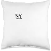 NY Brooklyn Throw Pillow