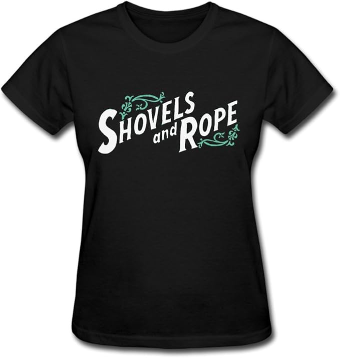 LMF Shovels And Rope Logo Cotton ONeck T Shirt For Womens