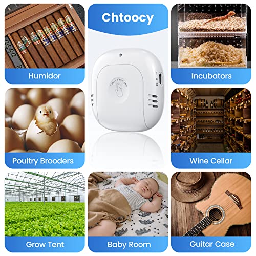 WiFi Temperature Sensor, Chtoocy Smart Remote Temperature Monitor with