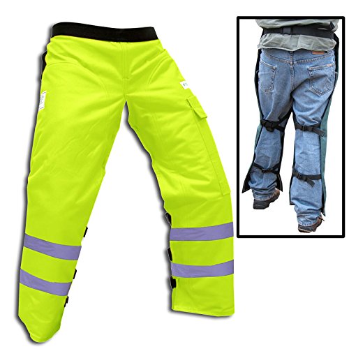FORESTER Chansaw Chaps For Men - Apron Style, Adjustable Belt - Chan Saw Ch... | EBay