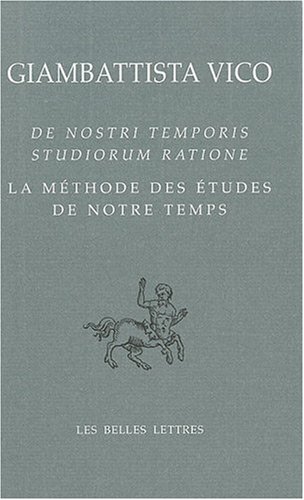 La  méthode des études de notre temps