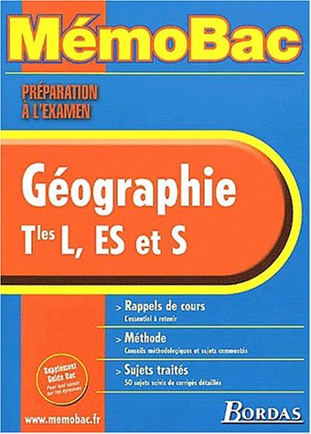 Géographie Tles L, ES et S