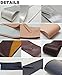NormCorer- Womens PU Leather Waist Belt - 2 Belts (black & brown)