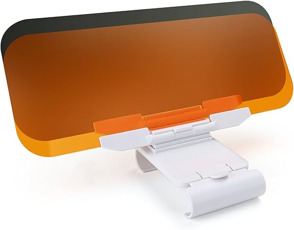 Amazon オートサンバイザー 自動防眩 調光 機能付き カーサンバイザー ハイテクバイザー Mothca 車 フロント サンシェード 太陽光に反応一瞬で色が変わる車用自動防眩システム搭載 汎用 ヘッドライト 強い日差しの眩しさ軽減 紫外線防止 日焼け防止や暑さ対策 降雪