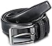 Gallery Seven Mens belt - Genuine Leather Dress Belt - Classic Casual Belt in gift box - Noir - Size 36
