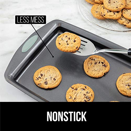 Gorilla Grip Original Non Stick Baking Cookie Sheets, Set of 2 Bakeware