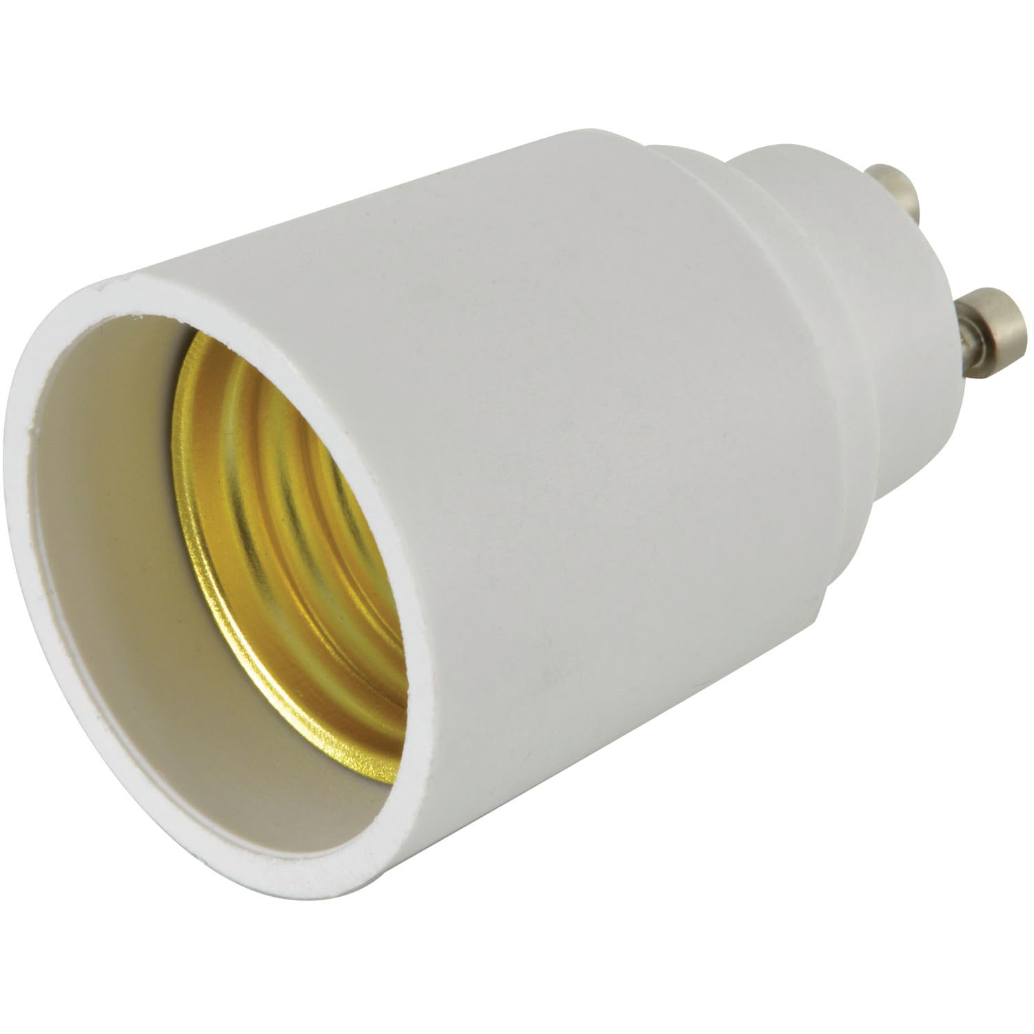 Lyyt | Lamp Socket Converter | GU10 to E27 Fitting | GU10 to Edison E27 Adapter | Light Bulb Socket Converter | Lamp Bulb Adapter for LED, Halogen, CFL | UK Standard