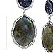 Silpada 'Lapis of Luxury' Natural Lapis & Labradorite Drop Earrings in Sterling Silver