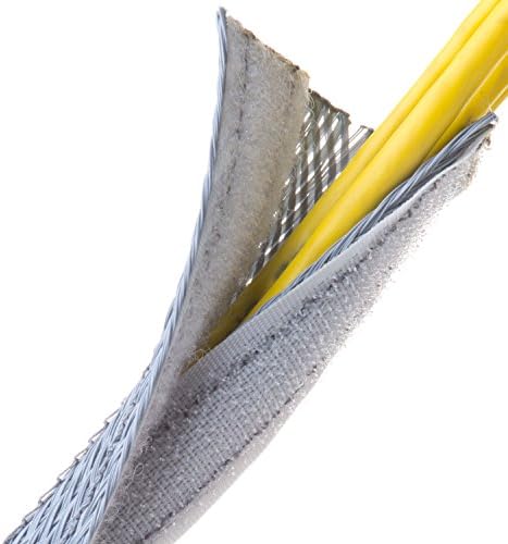 Flexo-Wrap PET Easy On, Easy Off Access - 3/4" - Platinum Gray 6 ft piece