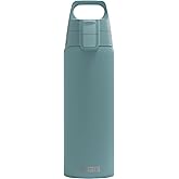 Sigg - Stainless Steel Water Bottle - Shield ONE Morning Blue - Suitable For Carbonated Beverages - Leakproof - Lightweight - BPA Free - Blue - 25 Oz