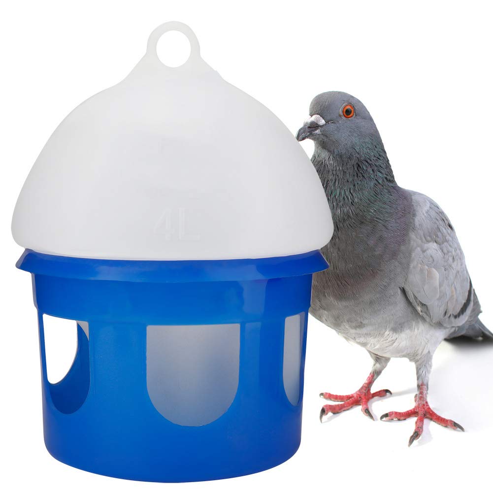 Haokaini Pigeon Feeder Large Capacity Automatic Bird Pigeon Feeder Water Dispenser Waterer Pet Parrot Water Feeder Drinker Pigeon Drinking Fountain Cage
