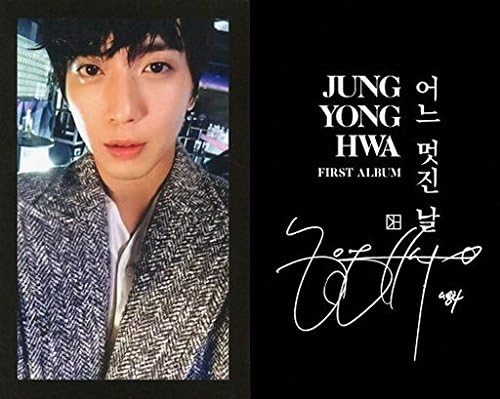 Amazon Co Jp ジョン ヨンファ Cnblue バストアップ 衣装グレー 枠黒 裏面印刷サイン入り Cd ある素敵な日 韓国盤 封入トレカ ホビー 通販