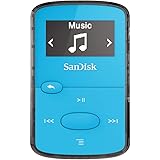 SanDisk 8GB Clip Jam MP3 Player Blue SDMX26-008G-G46B (Renewed)