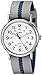 Timex Men's  TW2P72300 Weekender Reversible Gray/Blue Stripe Nylon Slip-Thru Strap Watch