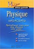Image de Physique MPSI-PCSI-PTSI (French Edition)
