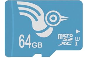 ADROITLARK 64GB Memory Card + SD Adapter, Micro SD Card Class 10 Micro TF Card for Dashcam/Phone/Tablet(U1 64GB)