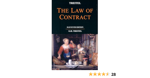 Treitel On The Law Of Contract Treitel Guenter H 9780421788503 Books