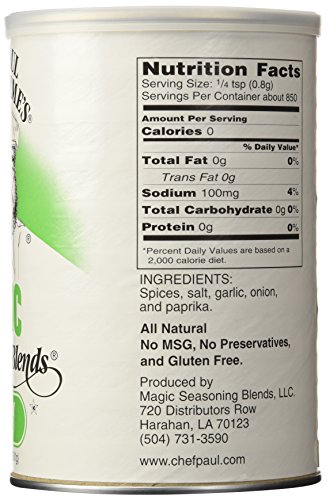 Chef Paul Prudhomme's Magic Seasoning Blends ~ Poultry Magic, 24-Ounce Canister