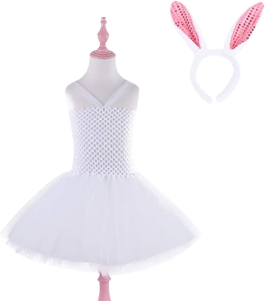 Ostern Huhn Kostüm Für Mädchen – Braunes Küken-Set Mit Tutu & Ohrenband
